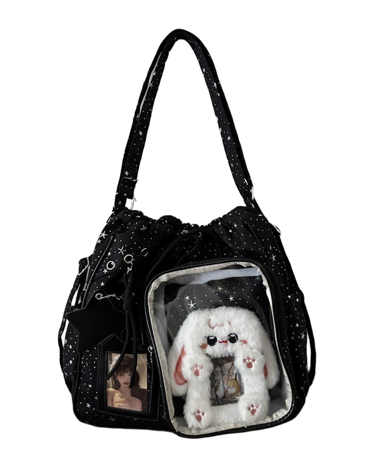 Drawstring Large-capacity Shoulder Bag photo 1