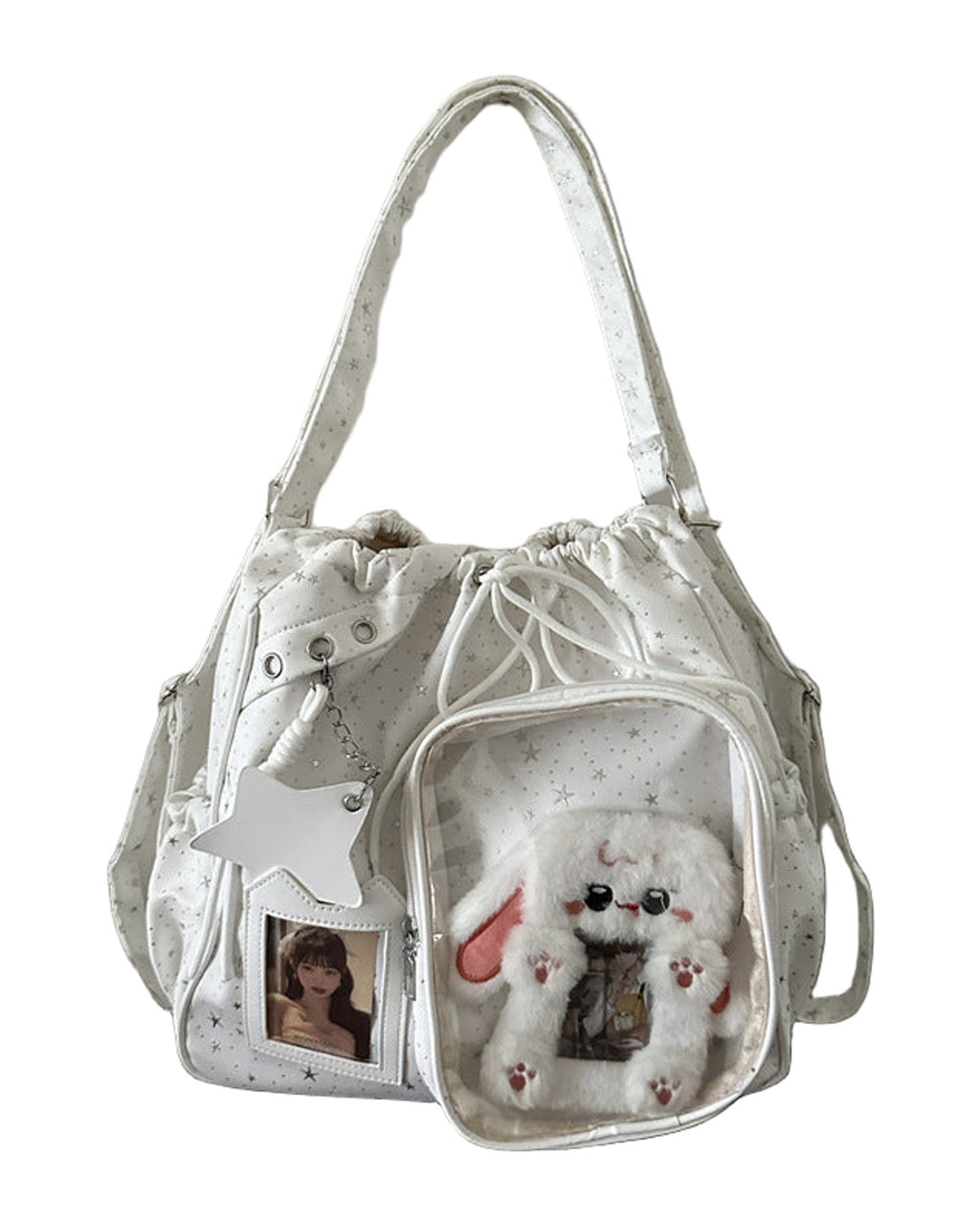 Drawstring Large-capacity Shoulder Bag photo 2