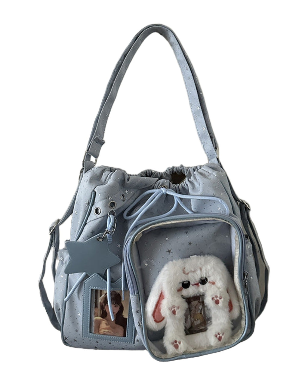 Drawstring Large-capacity Shoulder Bag photo 6