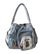 Drawstring Large-capacity Shoulder Bag photo 6