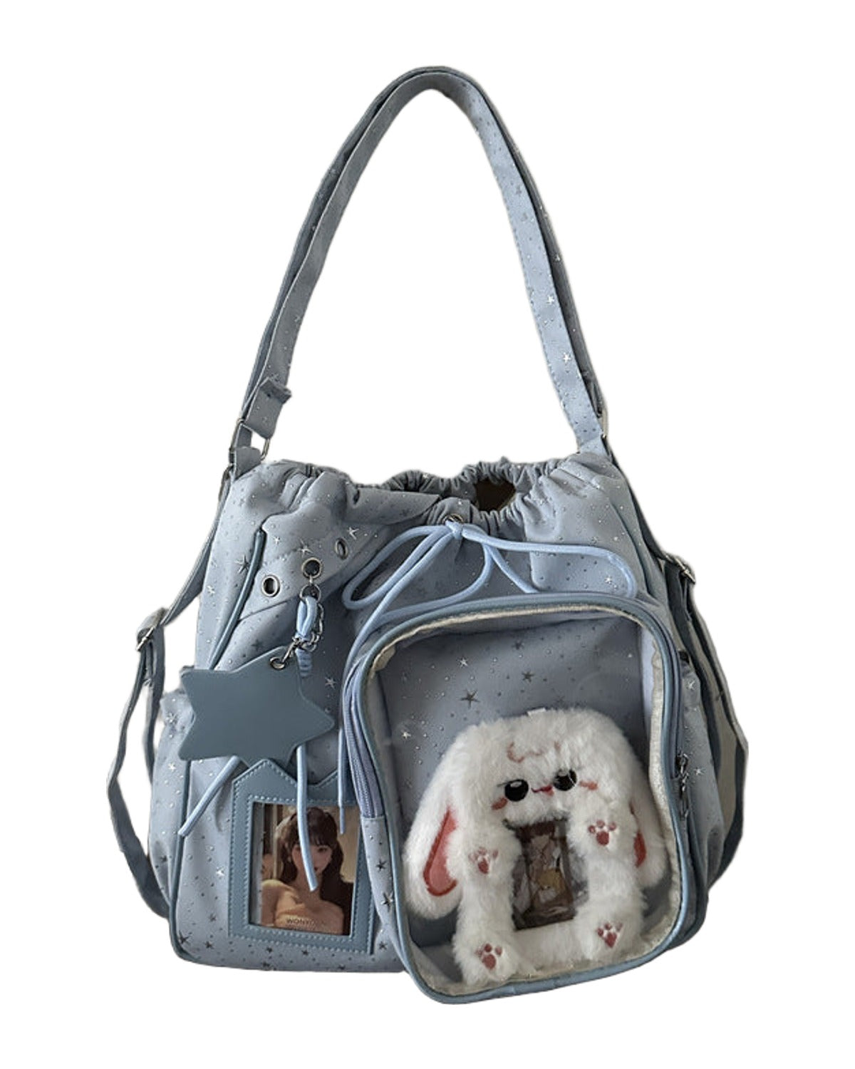 Drawstring Large-capacity Shoulder Bag photo 6