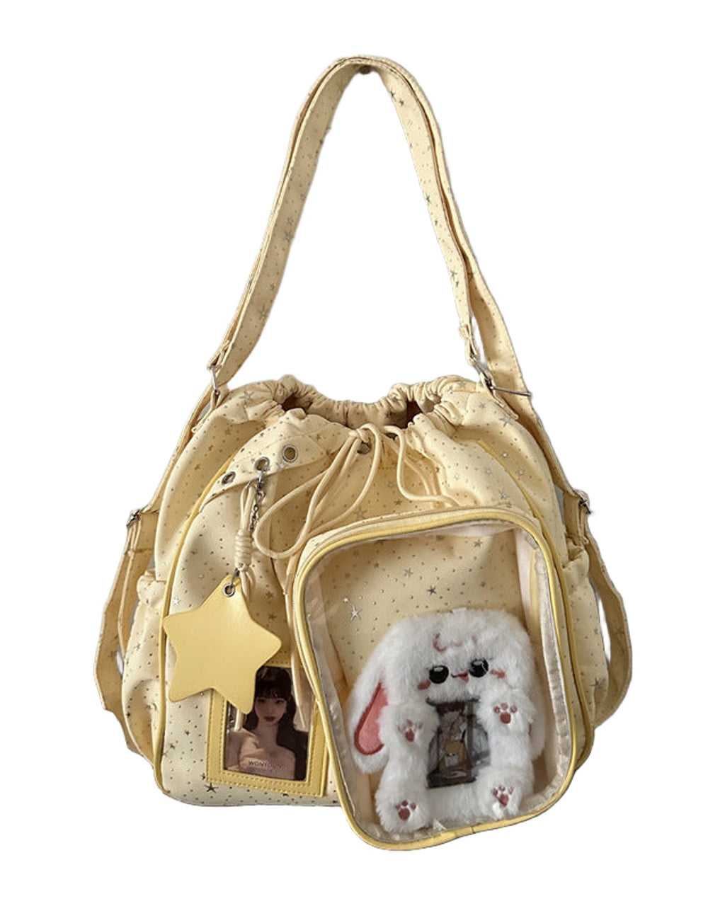 Drawstring Large-capacity Shoulder Bag photo 9