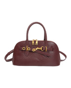 One-shoulder Cowhide Crossbody Bag photo 3
