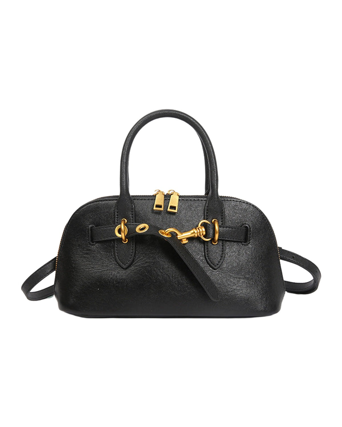 One-shoulder Cowhide Crossbody Bag photo 4
