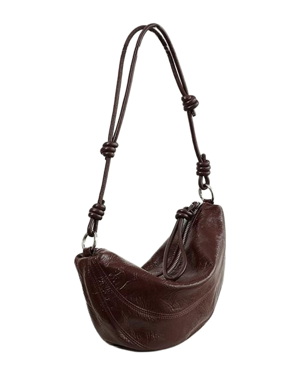Mini One-shoulder Handbag in Genuine Leather photo 2