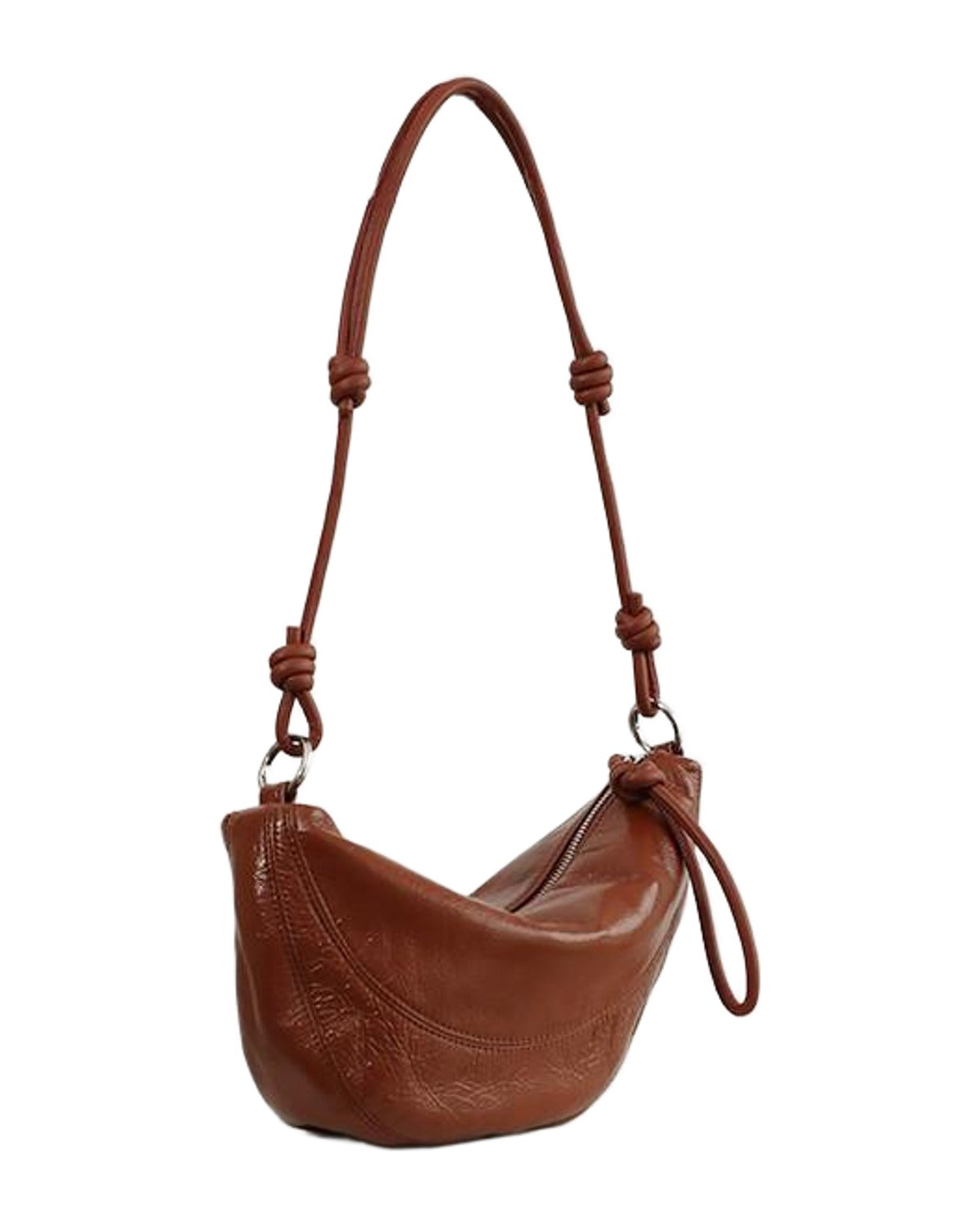 Mini One-shoulder Handbag in Genuine Leather photo 8