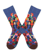 Personalized Oil Painting Street Trend Cotton Socks photo 5