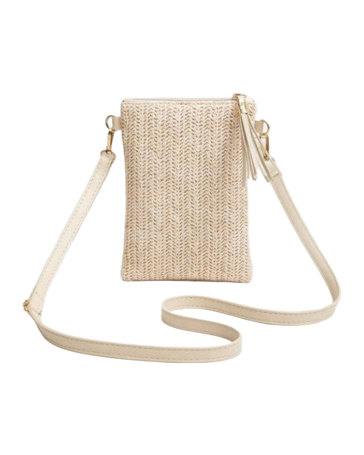 Casual Straw Woven Beach Hollow-out Shoulder Bag photo 3