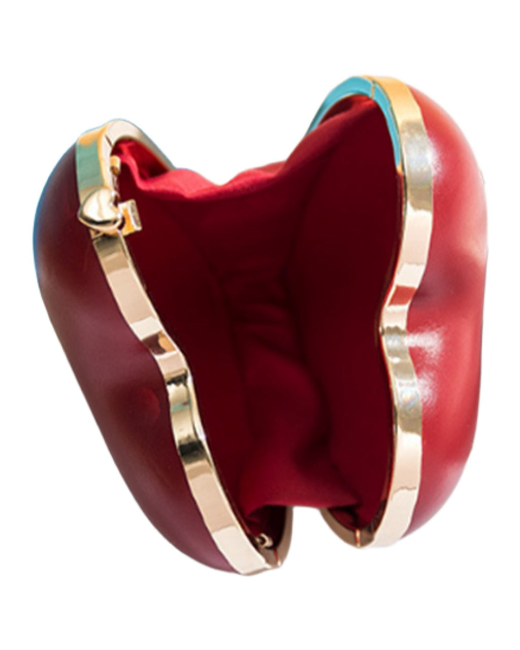 Red Heart-shaped Shoulder Bag Lover Chain photo 5