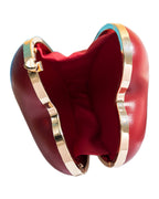 Red Heart-shaped Shoulder Bag Lover Chain photo 5