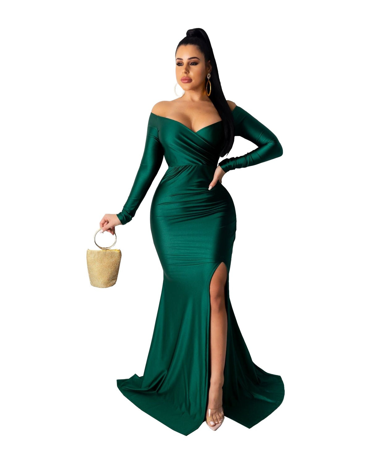 Nightclub V-neck Dress photo 5
