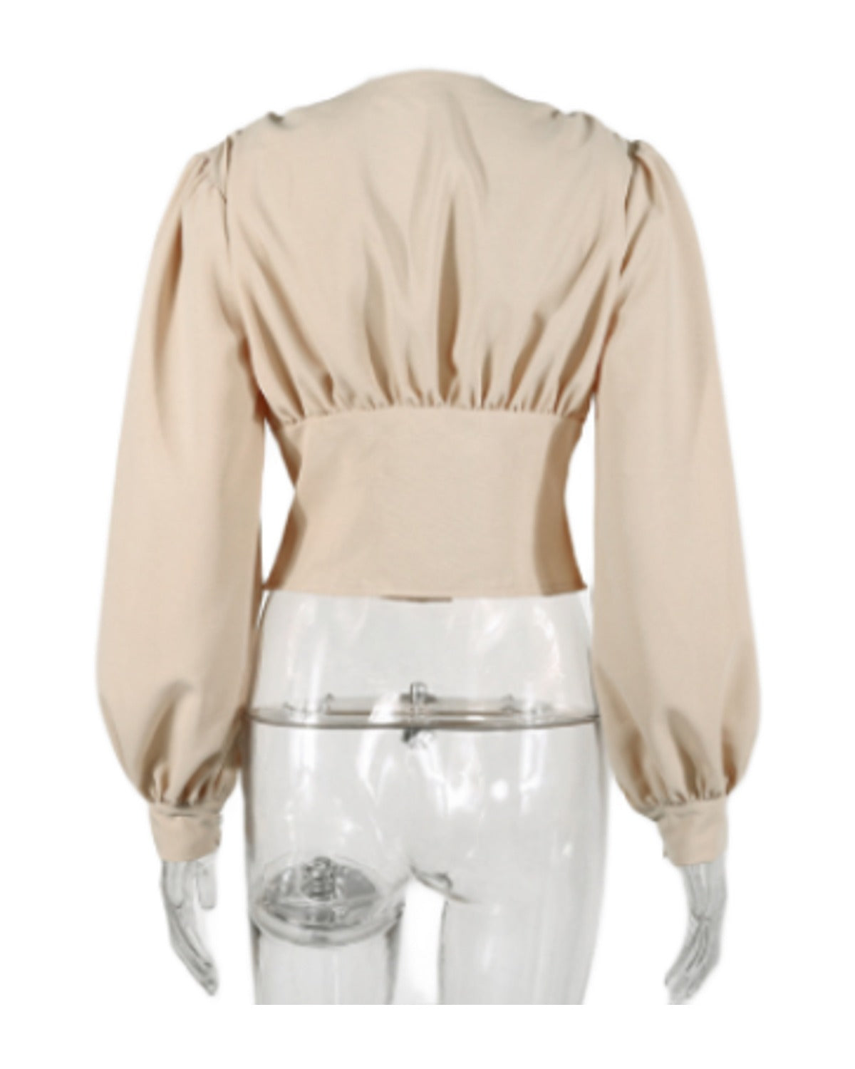 V-neck Button Long Sleeves photo 1