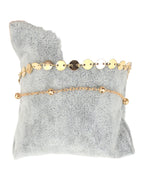 Copper Sequin Anklet photo 3