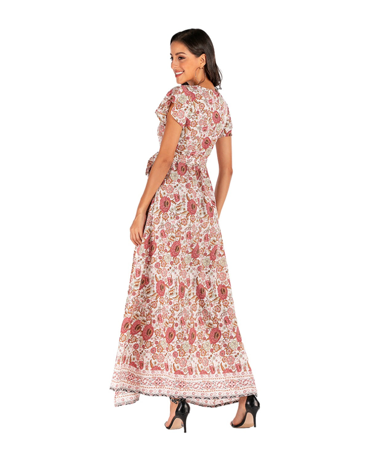 V-neck Split Dress photo 4