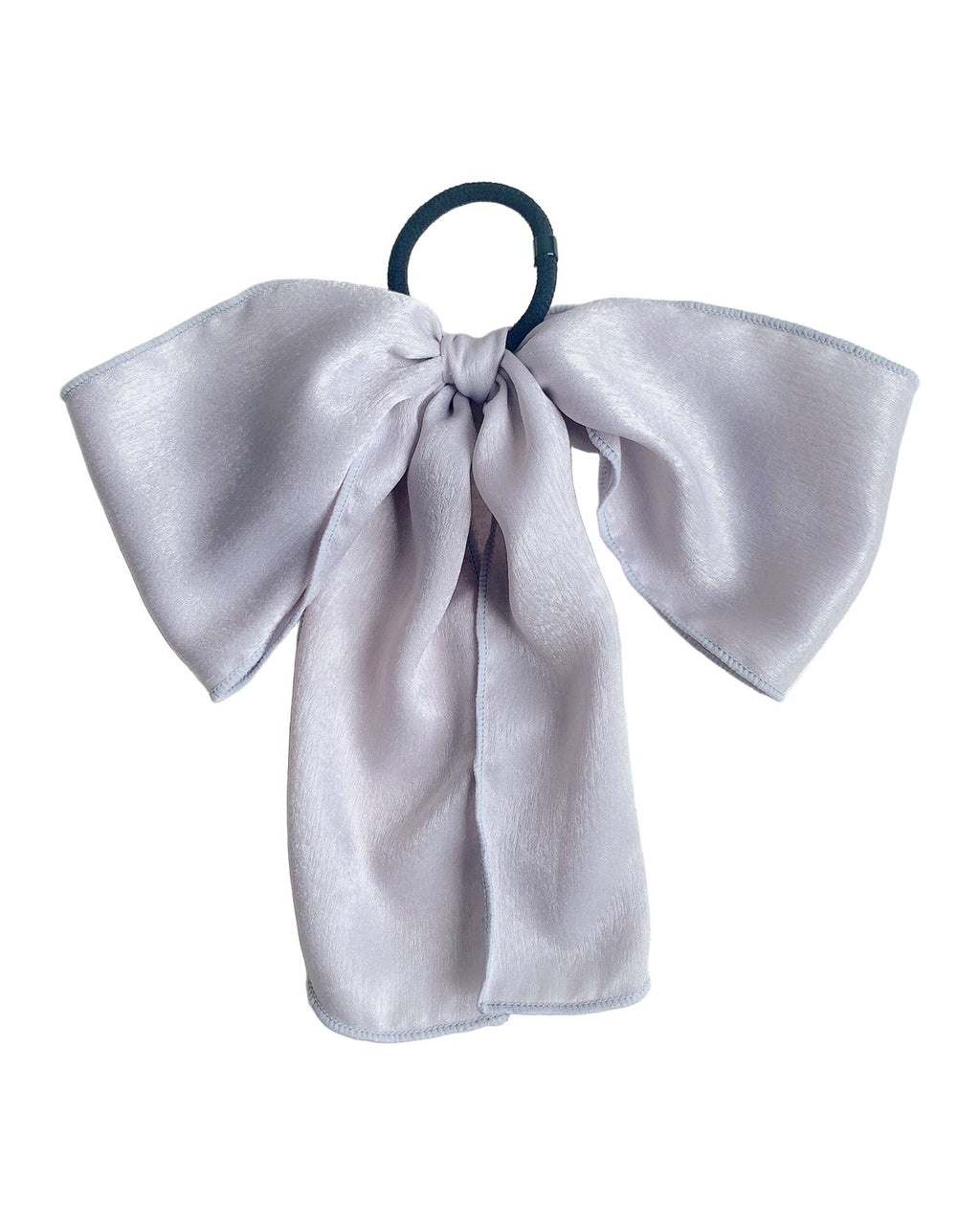 Silk Satin Oversized Bow Hair Tie photo 11