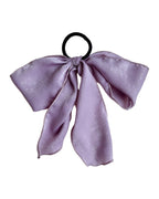 Silk Satin Oversized Bow Hair Tie photo 5