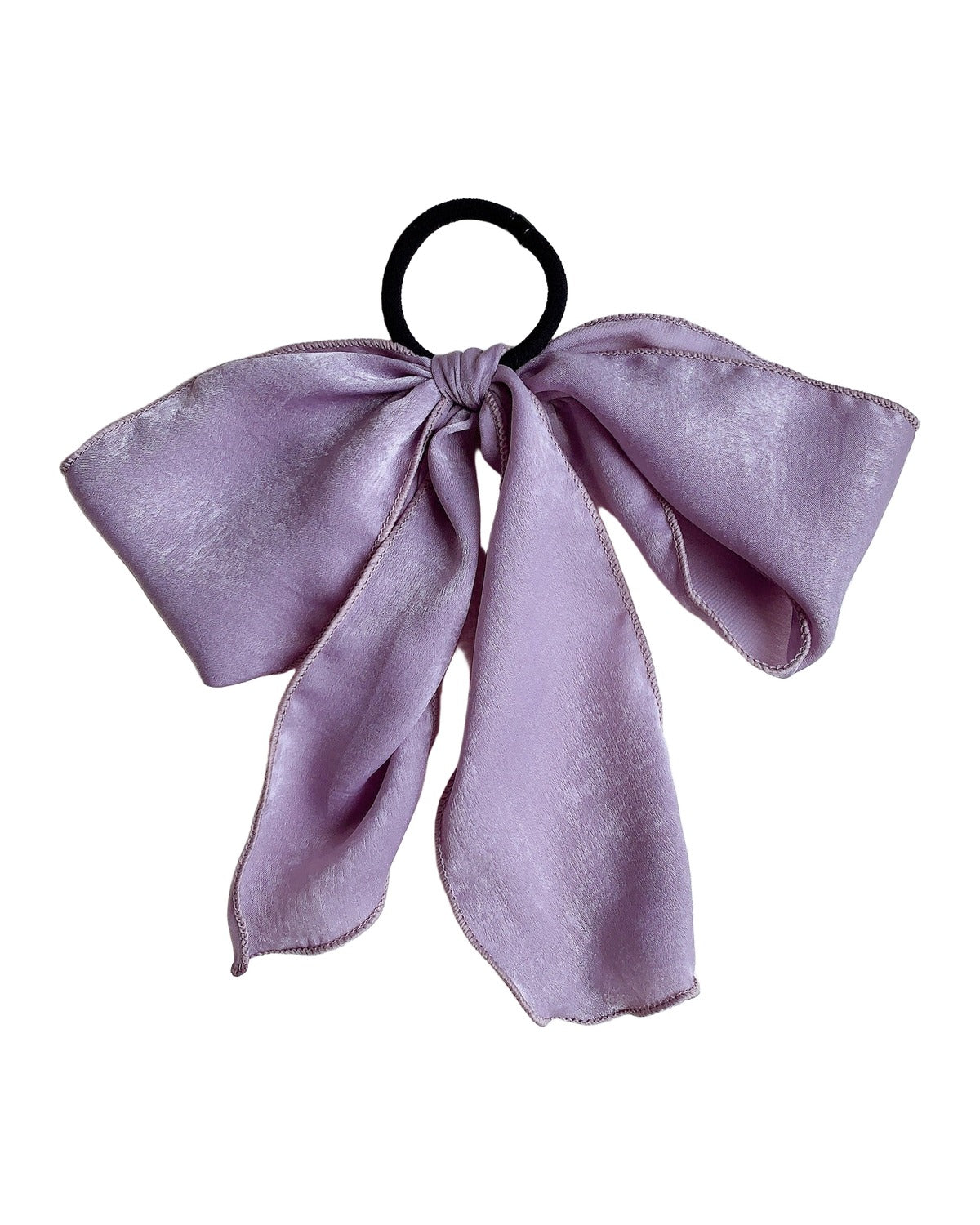 Silk Satin Oversized Bow Hair Tie photo 5