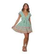 V-neck Print Dress photo 1
