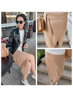 Padded Skirt Long
