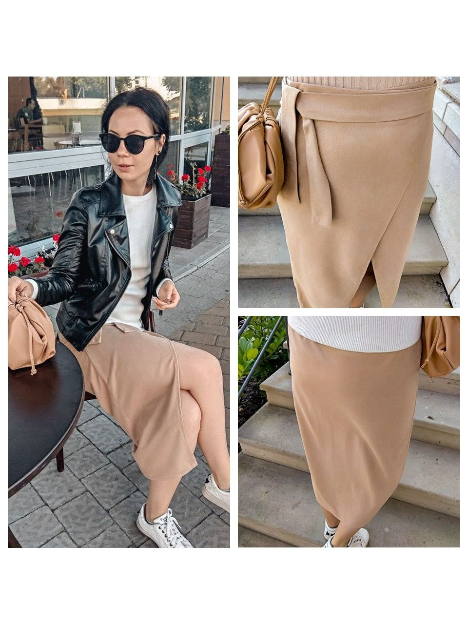 Padded Skirt Long