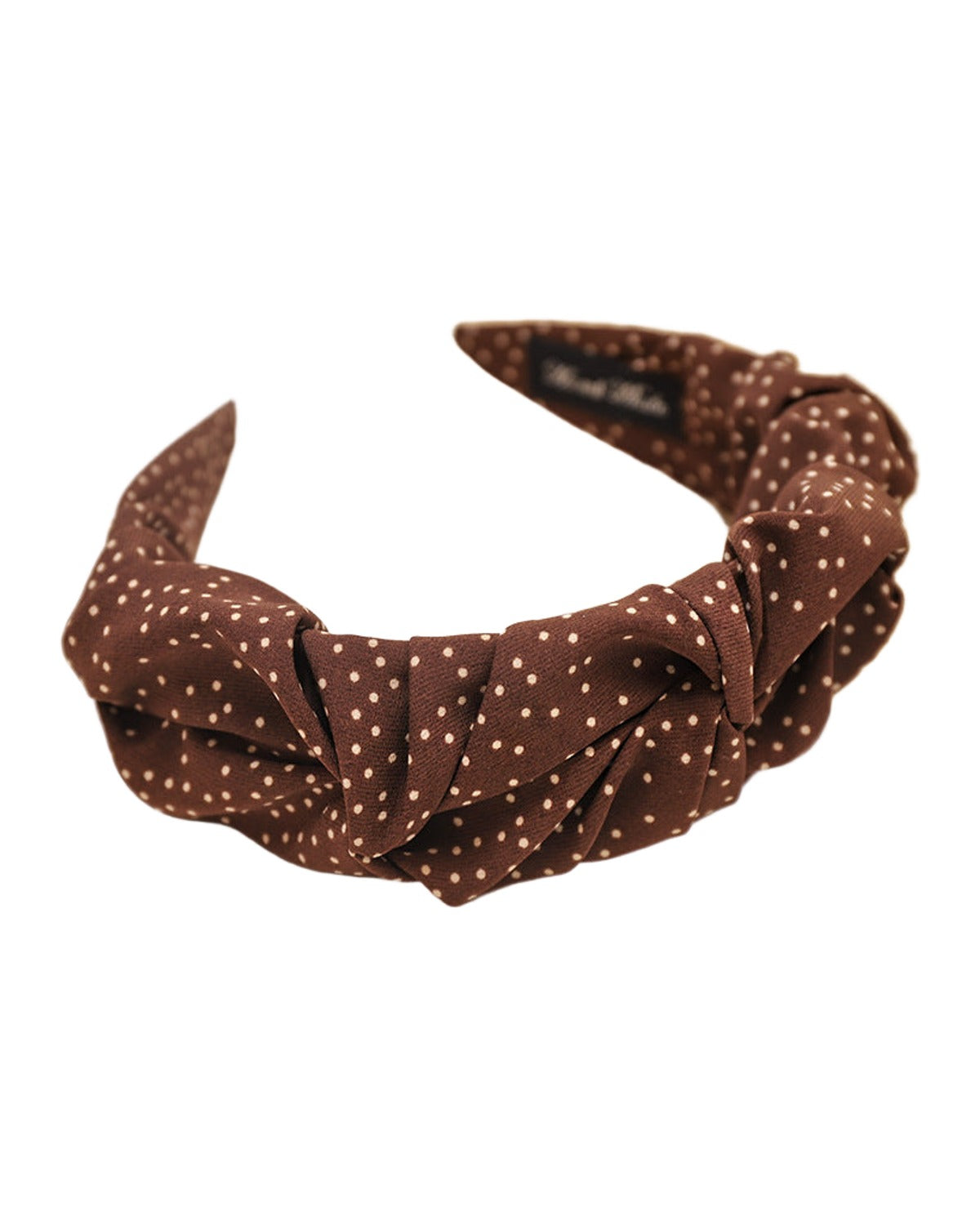 Polka Dot Headband Hair Accessories Simple Folds Wide Brim photo 2