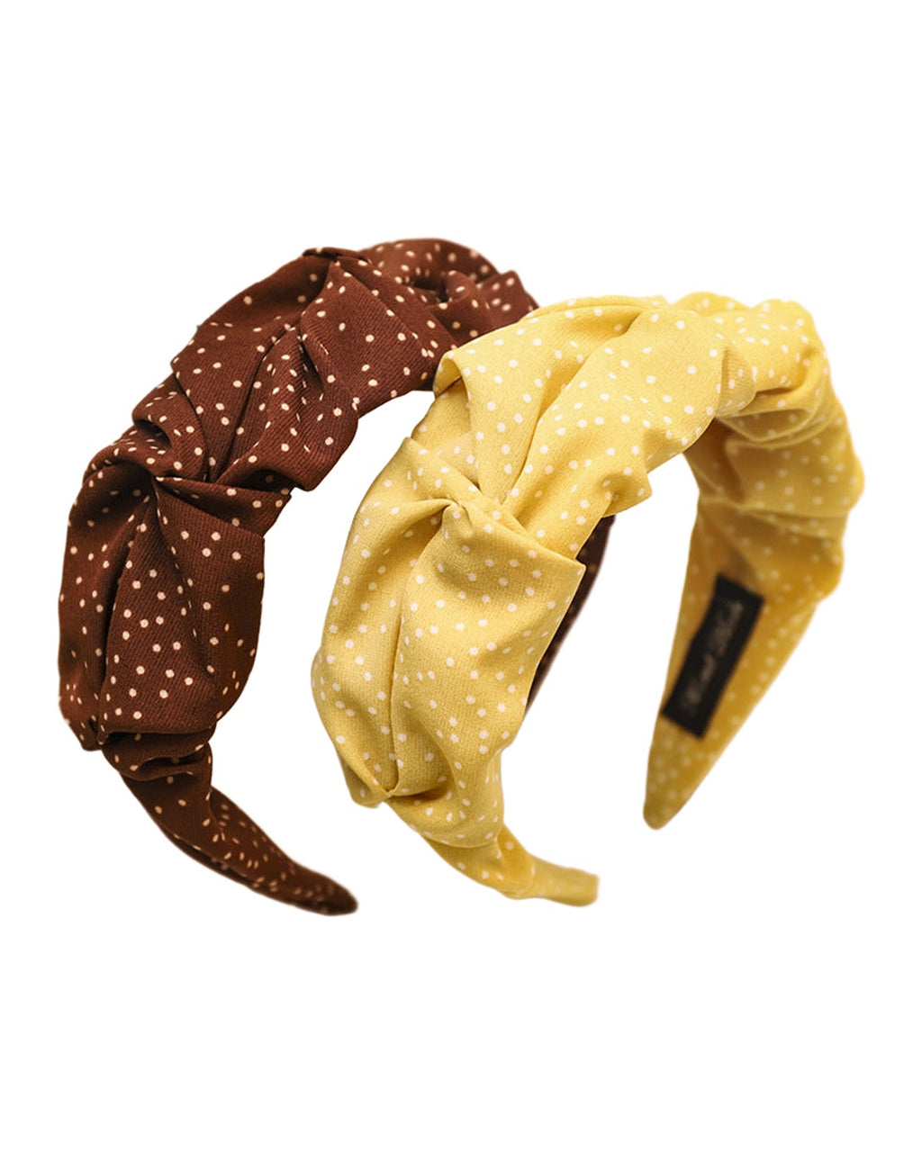 Polka Dot Headband Hair Accessories Simple Folds Wide Brim photo 5