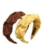 Polka Dot Headband Hair Accessories Simple Folds Wide Brim photo 5