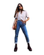 Stretch Striped Jeans photo 3