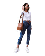 Stretch Striped Jeans photo 4