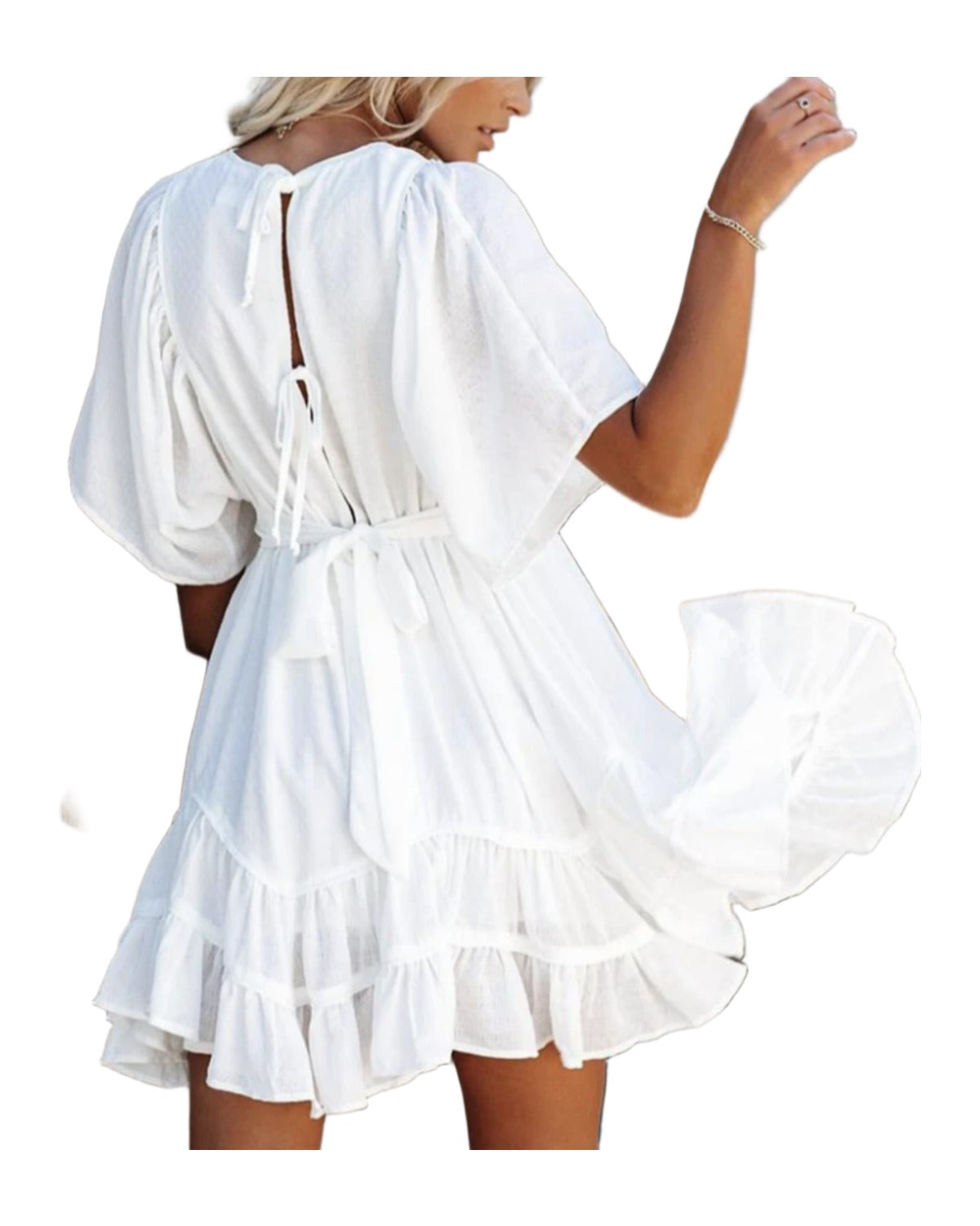 V-neck Summer Dress photo 4