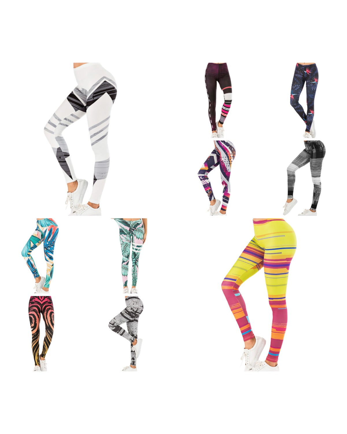 Printed Yoga Pants Outdoor Sports Leggings photo 1