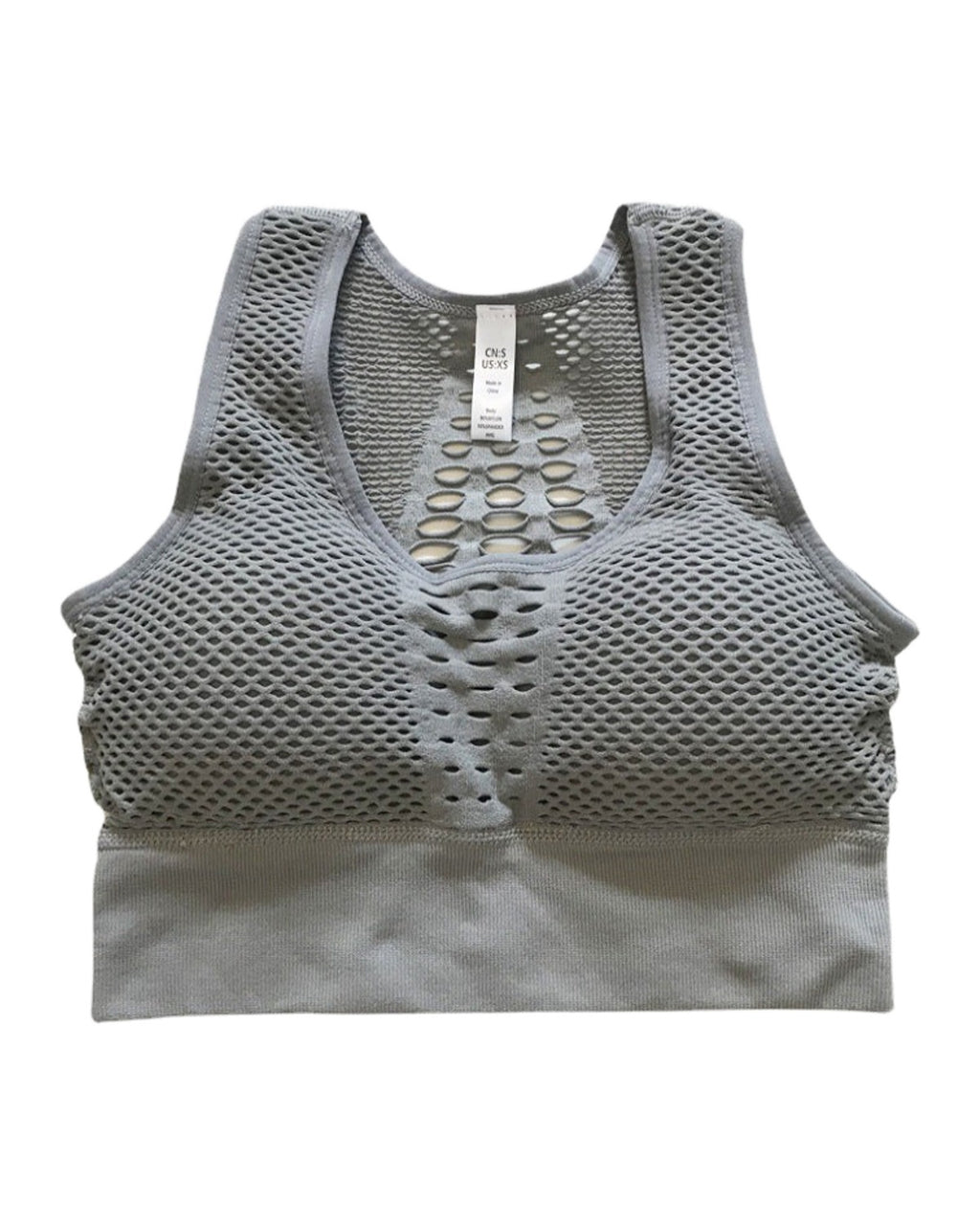 Breathable Mesh Sports Bra photo 6