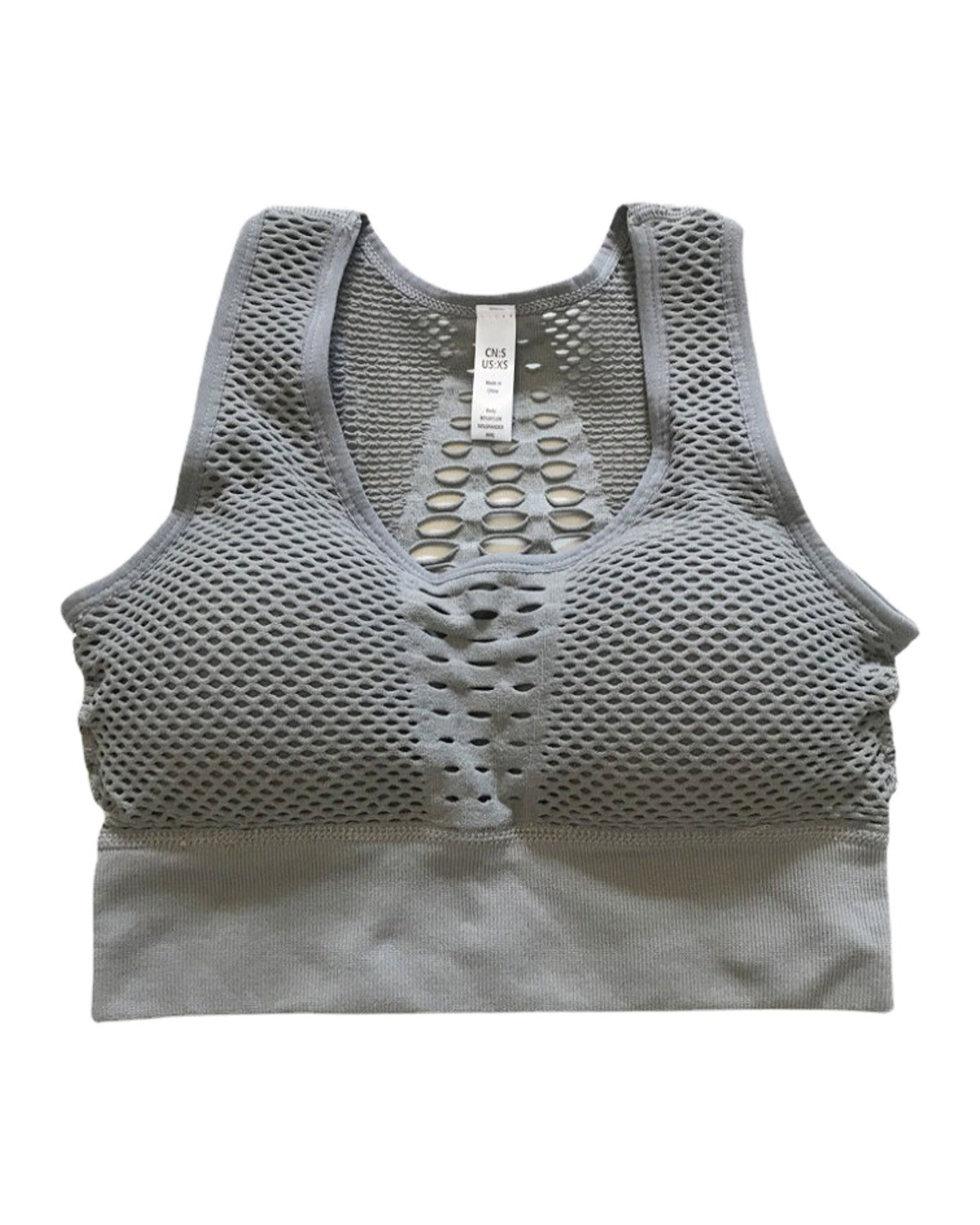Breathable Mesh Sports Bra photo 6
