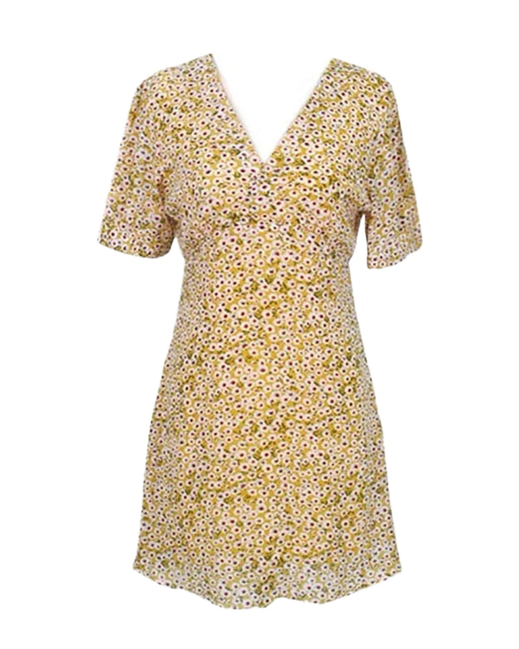 V-neck Chiffon Dress photo 1