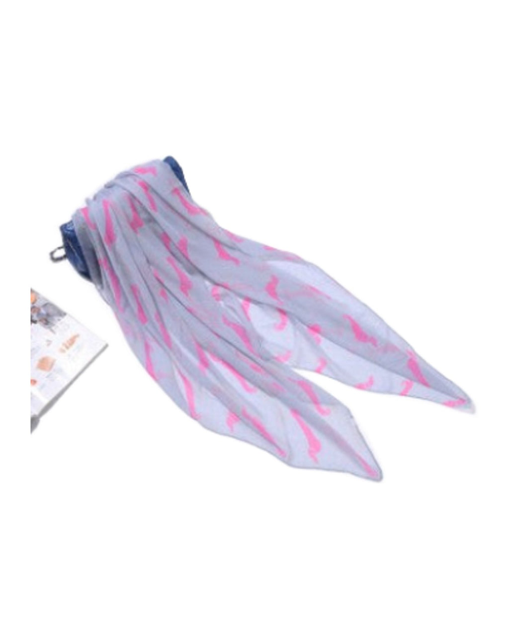 Printed Animal Print Shawl Scarf photo 1