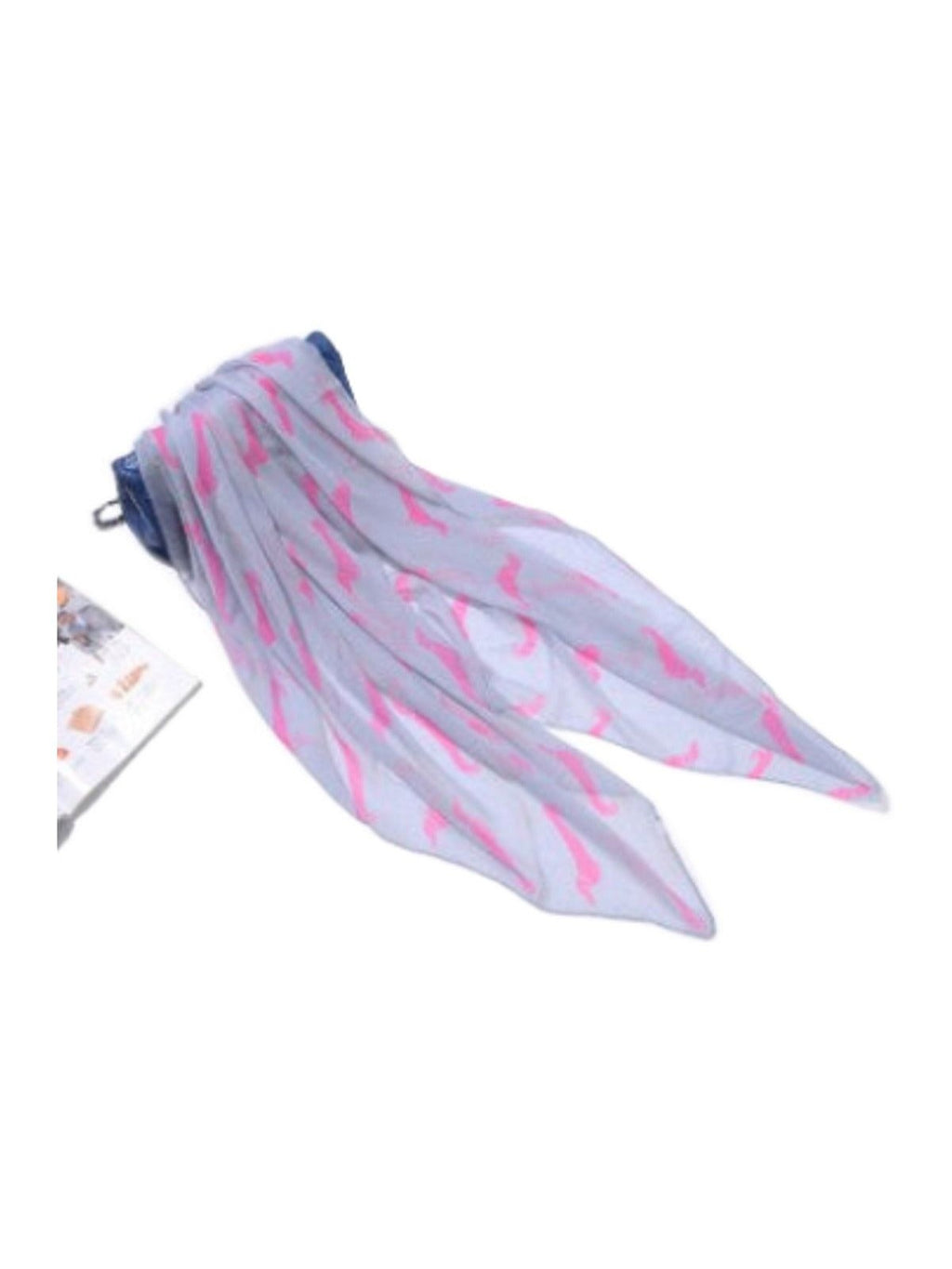 Printed Animal Print Shawl Scarf