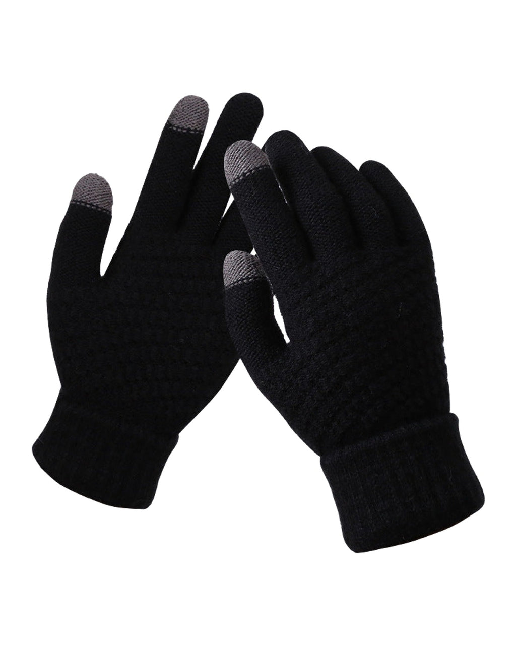 Couple Knitted Gloves Touch Screen photo 10