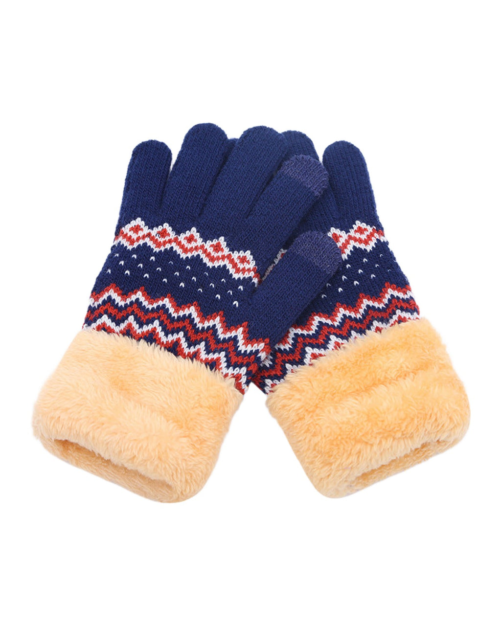 Couple Knitted Gloves Touch Screen photo 11