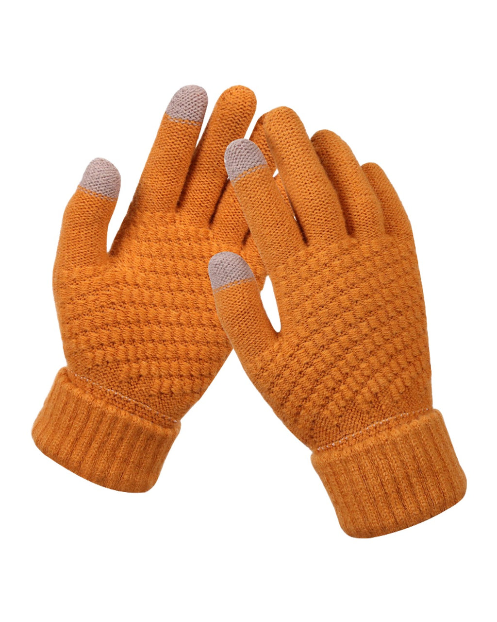 Couple Knitted Gloves Touch Screen photo 2