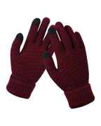 Couple Knitted Gloves Touch Screen photo 22