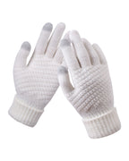 Couple Knitted Gloves Touch Screen photo 3