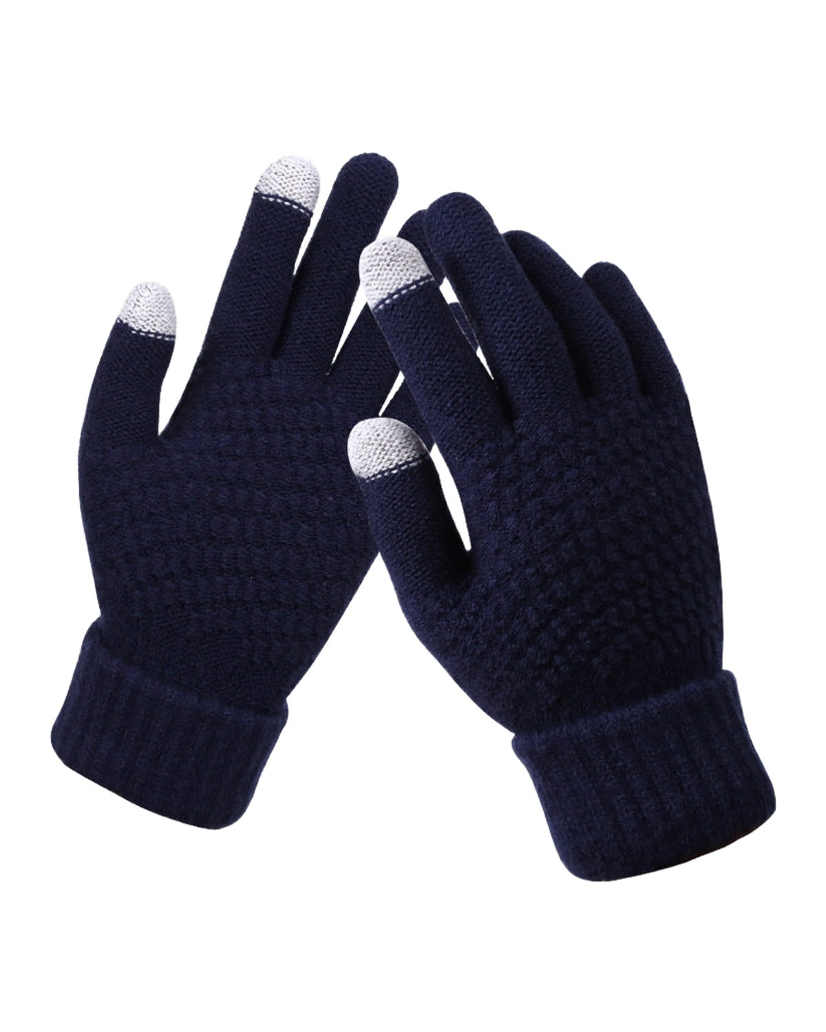 Couple Knitted Gloves Touch Screen photo 4