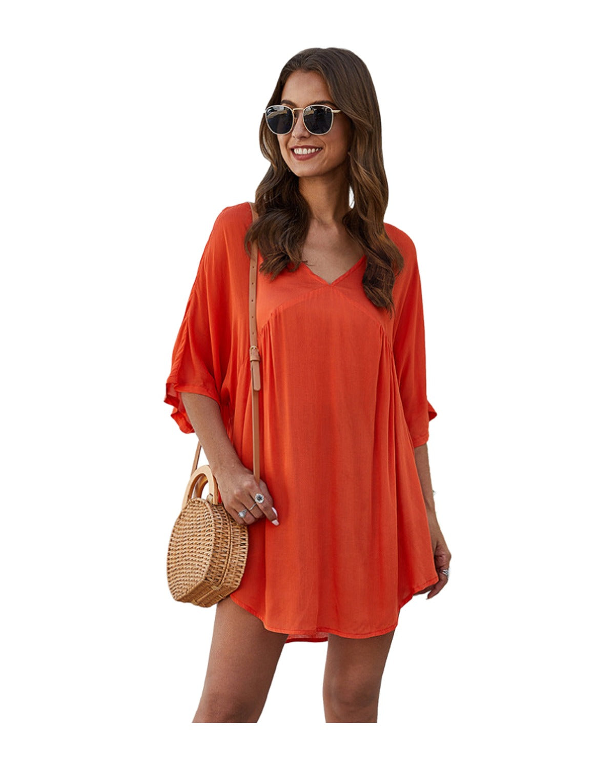 Casual V-neck Dress photo 10