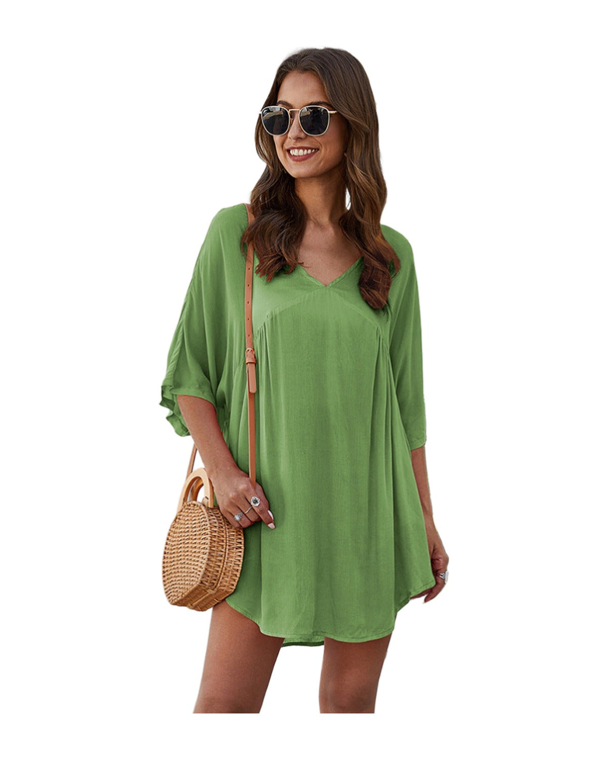 Casual V-neck Dress photo 11