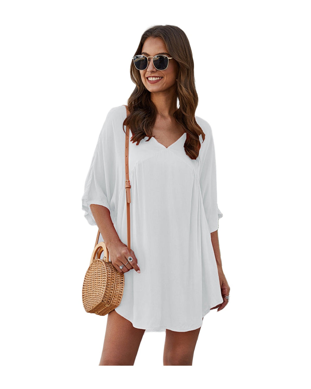 Casual V-neck Dress photo 4