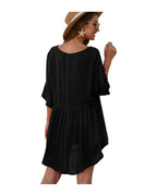 Casual V-neck Dress photo 5