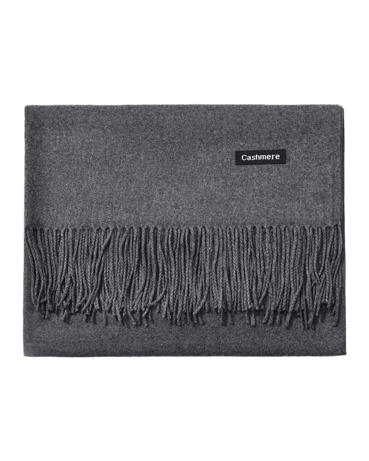 Cashmere Scarf Solid Color photo 2