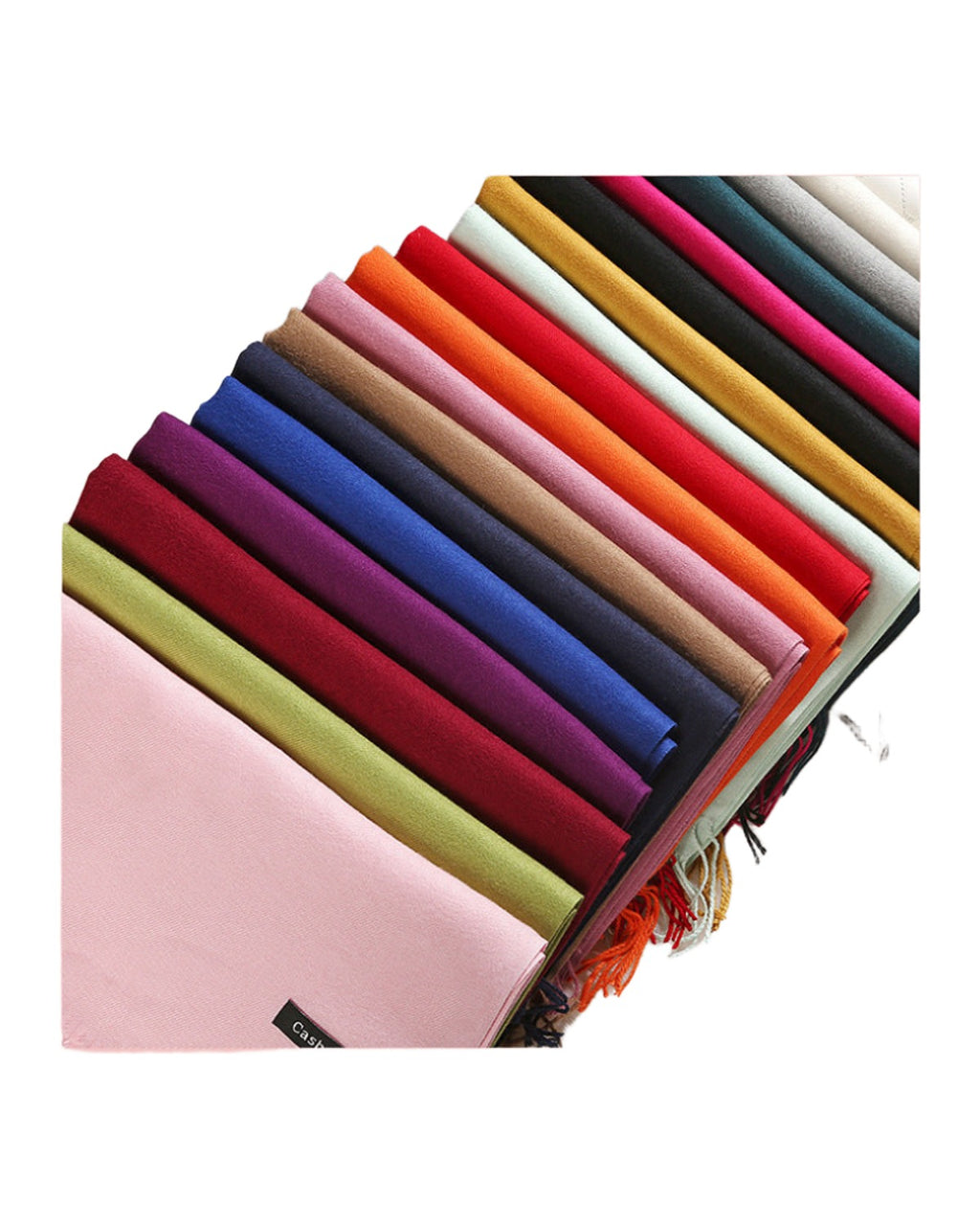 Cashmere Scarf Solid Color photo 28
