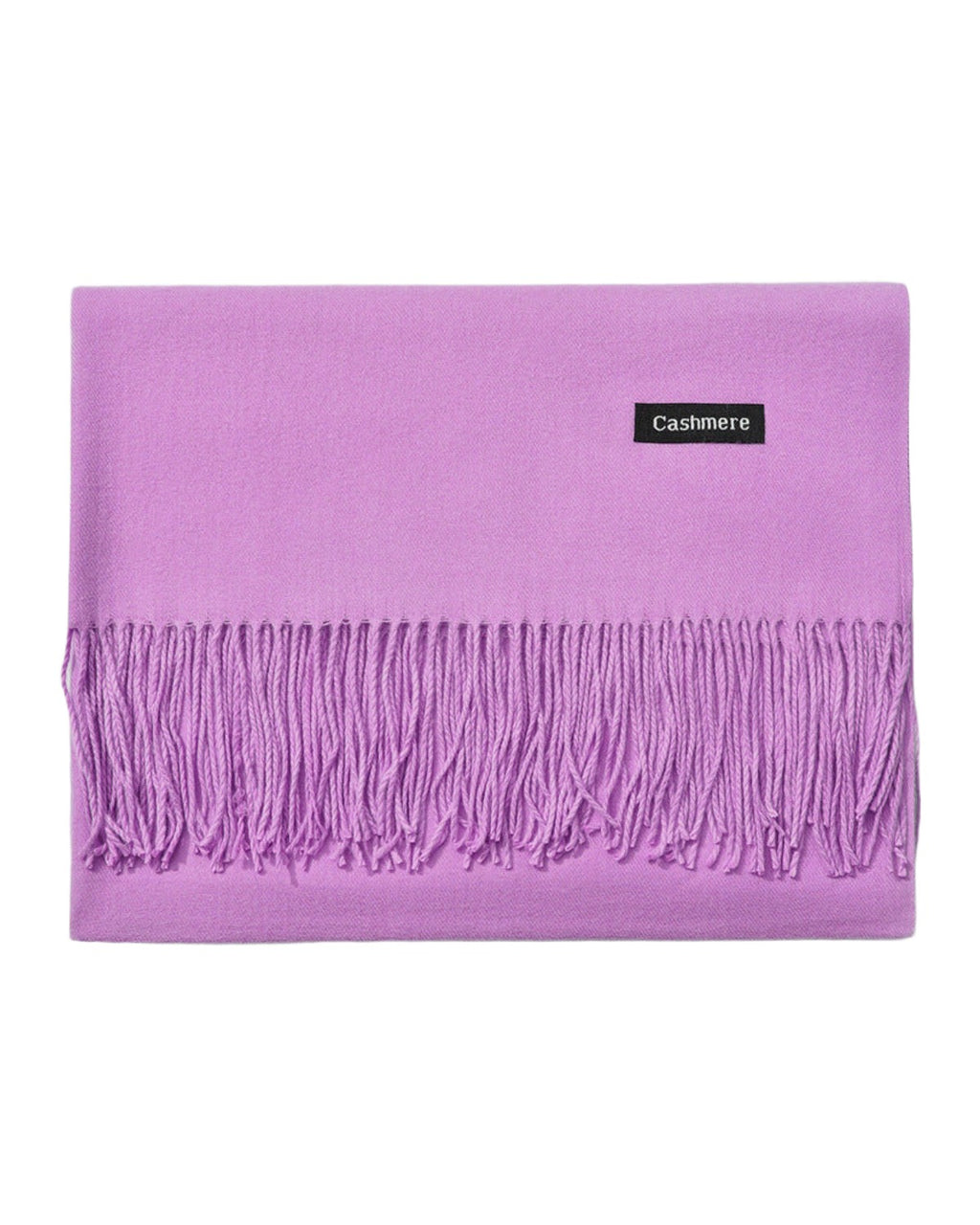 Cashmere Scarf Solid Color photo 6