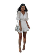 V-neck Lace Dress photo 3